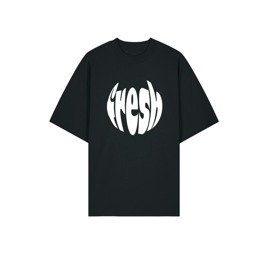 Phat Kandi “Goes Pop” Oversized T-Shirt – Black