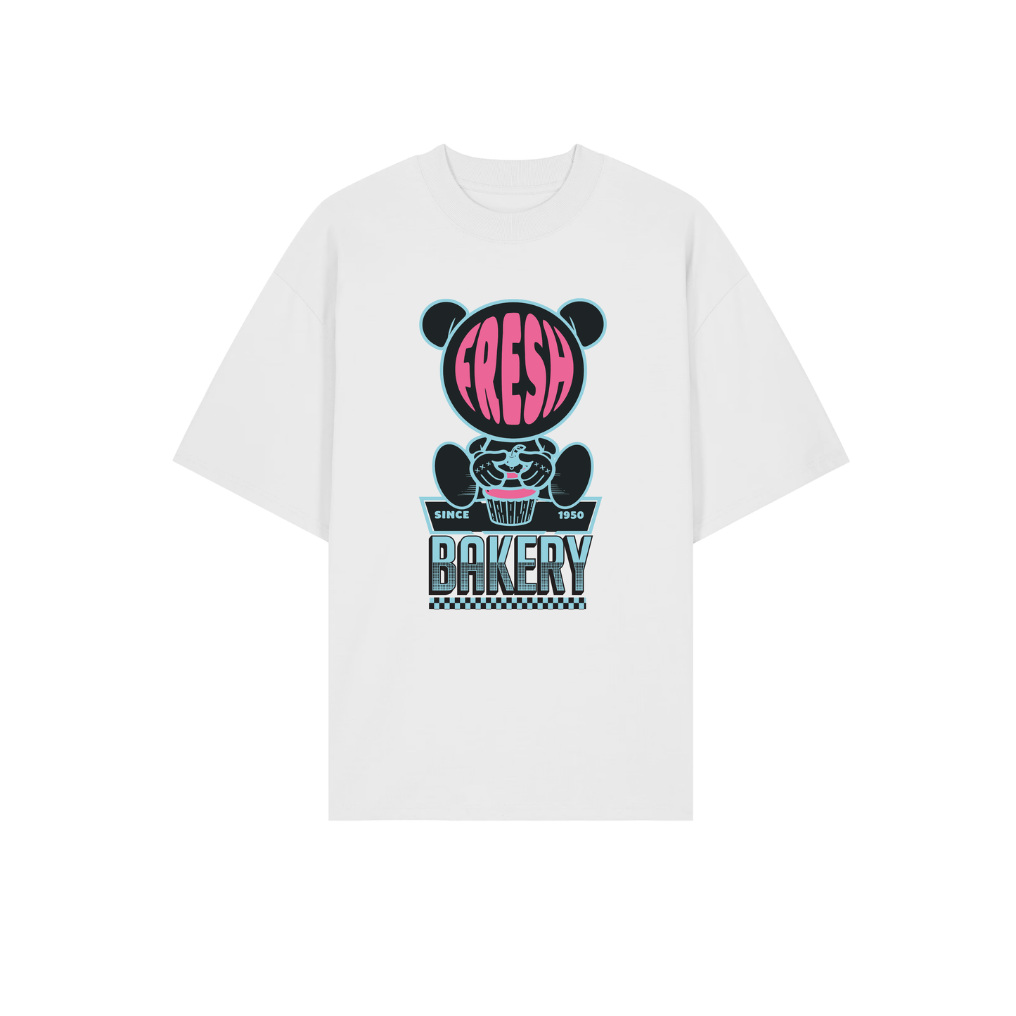 Phat Kandi “Fresh Bakery Classic” T-Shirt – White