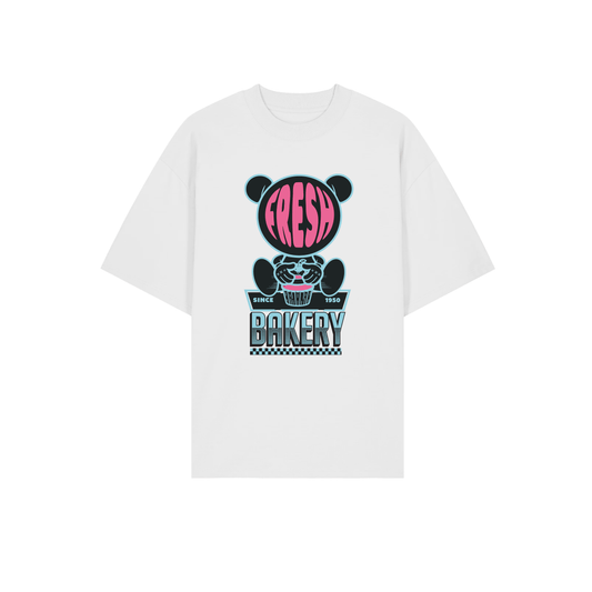 Phat Kandi “Fresh Bakery Classic” T-Shirt – White