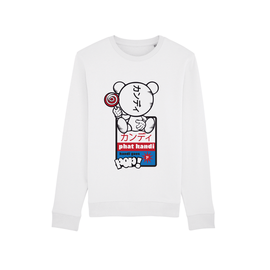 Phat Kandi “Kandi Goes Pop” Sweatshirt – White